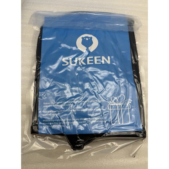 Sukeen Winter Beanie Hat Scarf Set for Men Women Warm Hat with Faux Fleece Neck - Picture 11 of 16